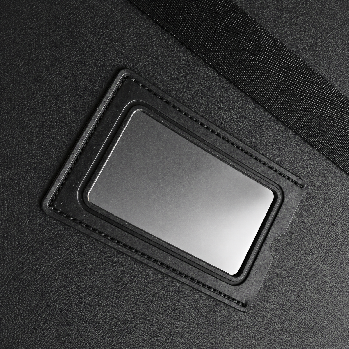 The SÖL Case, exterior ID card window detail
