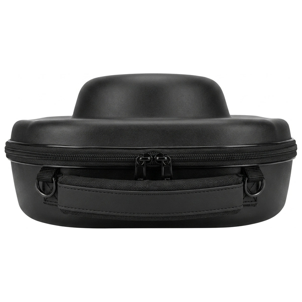 Voyager Hat Travel Case, angled view with the top handle