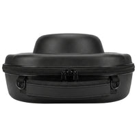 Voyager Hat Travel Case, angled view with the top handle